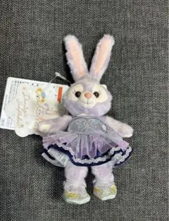ダッフィーのダンシングスノーフレークス　ステラルーぬいぐるみバッジ