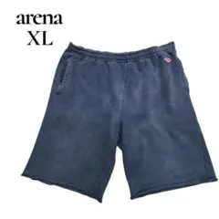 arena スウェット ハーフパンツ XL ネイビー 短パン スポーツのサムネイル