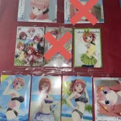 映画　五等分の花嫁　ウエハース　3