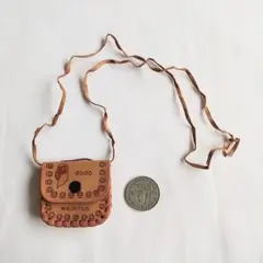 Mauritius Dodo レザー コインケース ミニポーチ モーリシャス