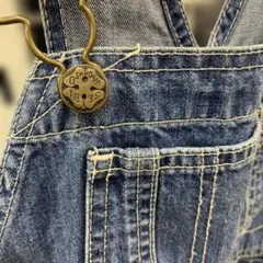 【90sタグ】 OSH KOSH デニムオーバーオール　オシュコシュ 120