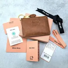 付属品付き☆2025年購入品 miu miu カードケース　ナッパレザーのサムネイル