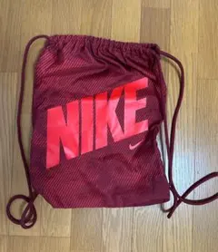 NIKE ドローストリングバッグ 赤