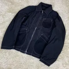 80~90's コムデギャルソンオム 田中オム ジップジャケット 襟付きブルゾン COMME des GARCONS HOMME☆田中オム ジップジャケット - メルカリ