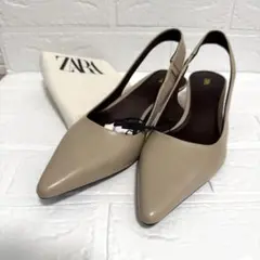 ★新品/未使用★ZARA スリングバックパンプス 37のサムネイル