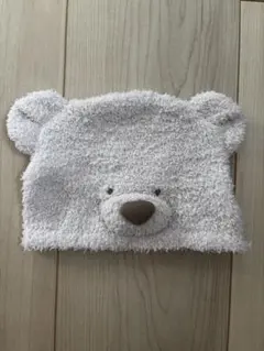 ジェラートピケ くま 帽子