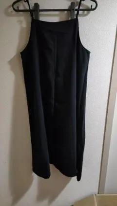 earth music&ecology ブラックノースリーブワンピース F