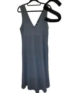 UNIQLO ブラッシュドジャージージャンパースカート Sサイズ グレー