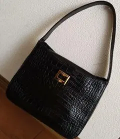 NINA RICCI ブラック ハンドバッグ