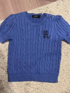 2026年最新】ラルフローレン ニット 半袖 ブルーの人気アイテム - メルカリ