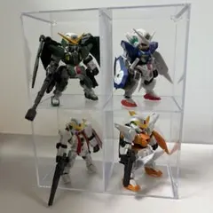 モビルスーツアンサンブル組み立て済　00シリーズ4体セット