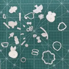 カッティングダイ クマ 風船 - メルカリ