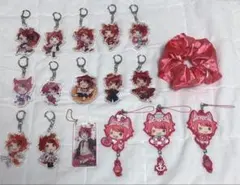 莉犬くん　缶バッジ　シュシュ　ラバーストラップ　まとめ売り　セット