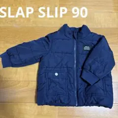 べべ　SLAP SLIP ネイビー 中綿ダウンジャケット
