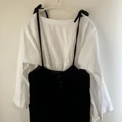 美品　光沢生地　ベルベットオールインワン