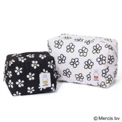 miffy 花柄キルティングポーチ　ムーミン文房具セット