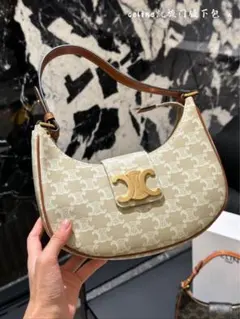 CELINE トリオンフ キャンバス ショルダーバッグのサムネイル