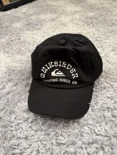 QUIKSILVER ブラックキャップ Fサイズのサムネイル