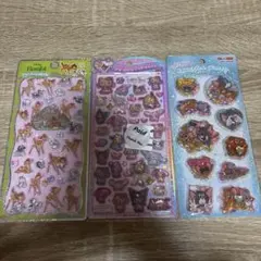 ディズニーバンビ　サンリオ日焼け　トムとジェリー　シール