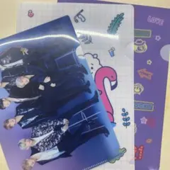 BTSミニクリアファイル×3