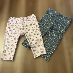 ラルフローレン ケイトスペード 花柄レギンス セット 80cm 12M