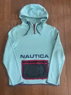 NAUTICA ミントグリーン パーカー Mのサムネイル