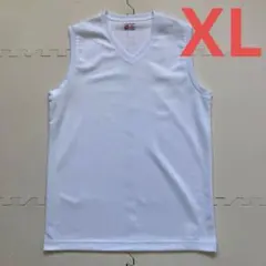 Hanes　ヘインズ　ノースリーブ　Vネック　メッシュ　シャツ　LL　XLのサムネイル