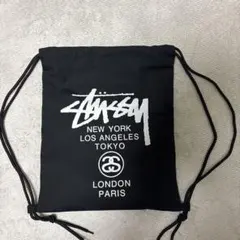 STUSSY ナップサック ブラック