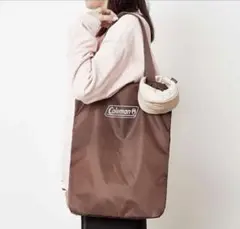 sweet2月号付録 Coleman トートバッグ&チャーム