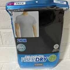 新品／未開封 CLOSSH FIBERDRY 半袖Tシャツ 2枚組 LL 黒