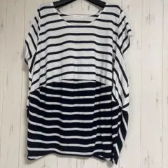 a.v.v standard ボーダー半袖Tシャツのサムネイル