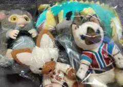 アイルーテディ・USJアイルー等4体セット