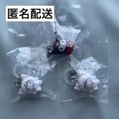 【新品未使用】サンリオ　ふわふわスノー　いちご　めじるしアクセサリー　クロミ
