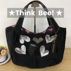 【未使用】Think Bee! シンクビー ☆ ロックハート トートバック