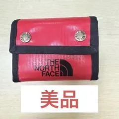 【期間限定値下げ中】THE NORTH FACE 三つ折り財布 レッド