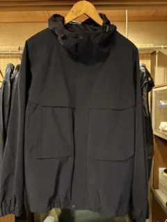 ユニクロ　ウインドプルーフパーカー　XL ネイビー　2025物