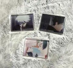 呪術廻戦展　渋谷事変　獄門疆アクリルブロック　五条悟　伏黒恵　真希　棘　パンダ