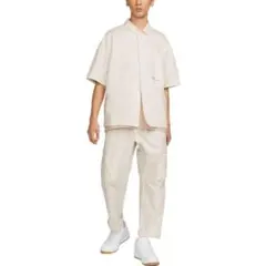 XXL NIKE ナイキ エア ウーブン オーバーシャツ 白　オープンカラーのサムネイル
