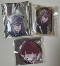 桃源暗鬼　桃寺神門　桃角桜介　缶バッジ　アクリルブロック