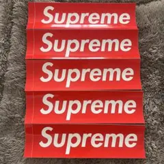 supreme ステッカー　５枚