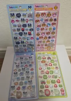 正規品たまごっち　ボンボンドロップシール 4シートセット