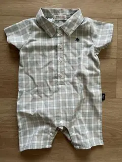 新品未使用　バースデイ　ポロベビー　ロンパース　80