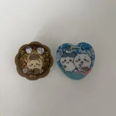 ちいかわ キラキラクリップ 2個セット ちいかわ ハチワレ うさぎ