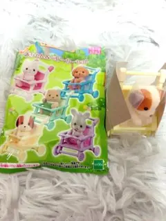 シルバニア　赤ちゃんベビーカーセット　シフォンイヌ