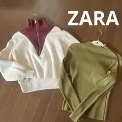 zara トップス　2点セット