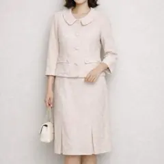 自由区 レディース ジャケット ワンピース フォーマル セレモニー スーツ 38