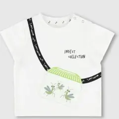 【美品】インセクトコレクション　虫かごTシャツ　かまきり　M 男の子のサムネイル