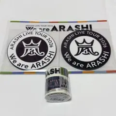 We are ARASHI コースター&ライブフォトマスキングテープセット
