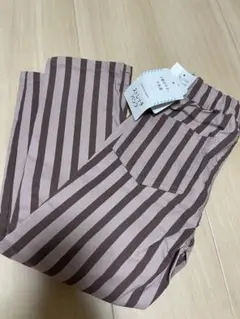 【タグ付新品】ストライプ柄　ロングパンツ　120cmのサムネイル