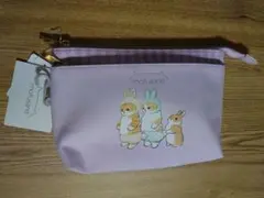 【新品タグ付き】mofusand うさにゃん ダブルファスナーポーチのサムネイル
